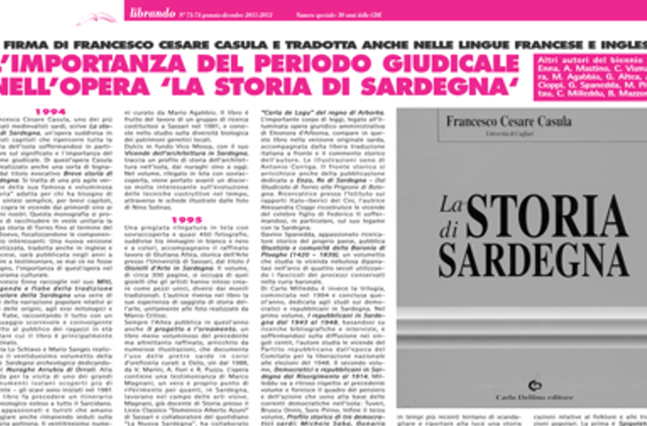 L’importanza del periodo giudicale nell’opera “La storia di Sardegna” di Francesco Cesare Casula.